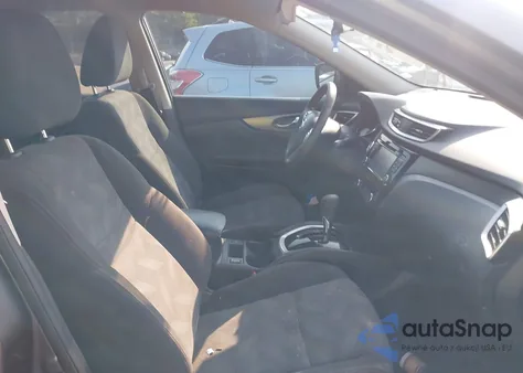 2016 Nissan Rogue Sv z USA, uszkodzony, nr VIN KNMAT2MT3GP723449